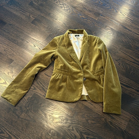 JCrew velvet jacket - Picture 3 of 5
